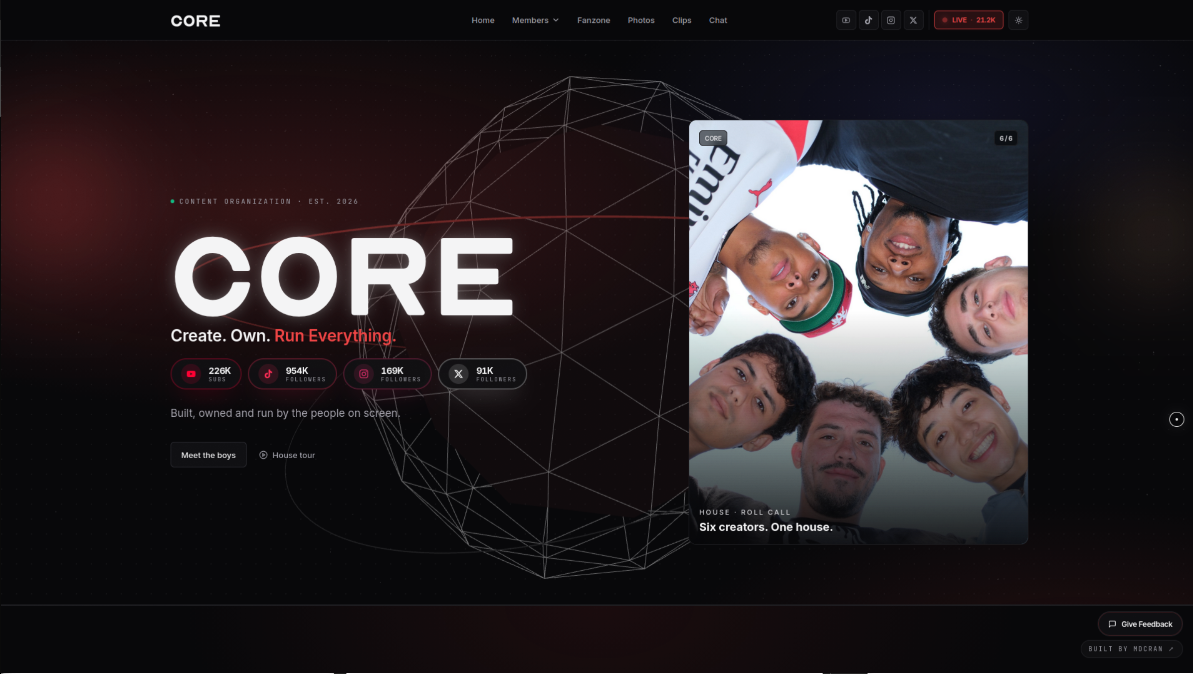 CORE Website